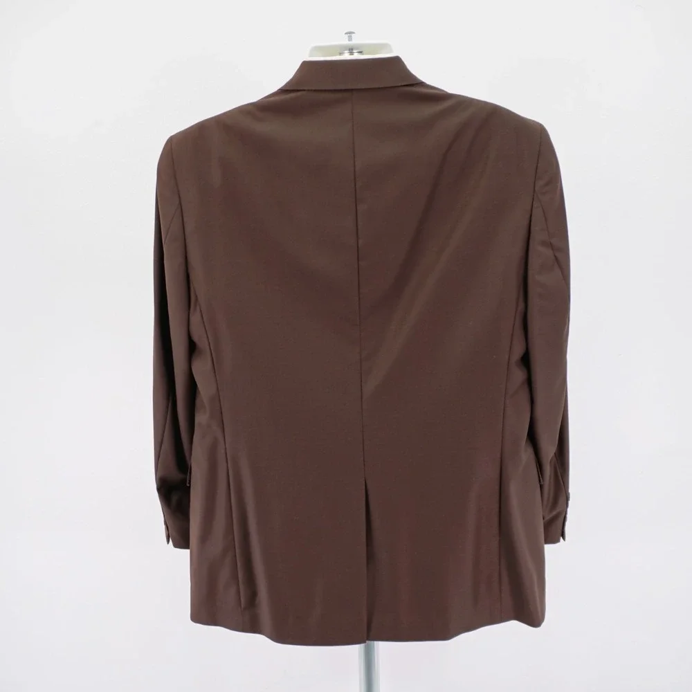 Austin Reed Brown Wool 3 Button Blazer‎ 42R Dillards
